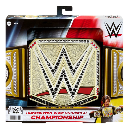 WWE Undisputed Universal Championship Toy Belt - Cintura giocattolo Mattel (2024)