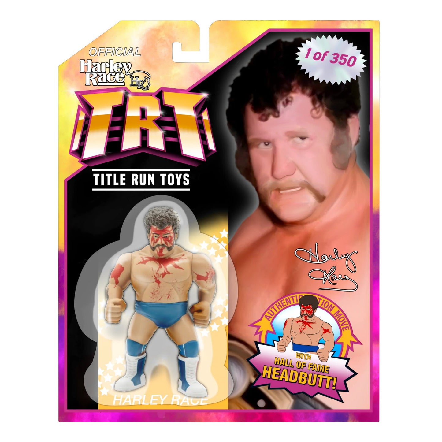 Retro TRT - Title Run Toys Retro Series #2 - Harley Race (Blood Variant 1:350)