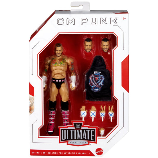 WWE Ultimate Edition Series 27 - CM Punk *DMG*