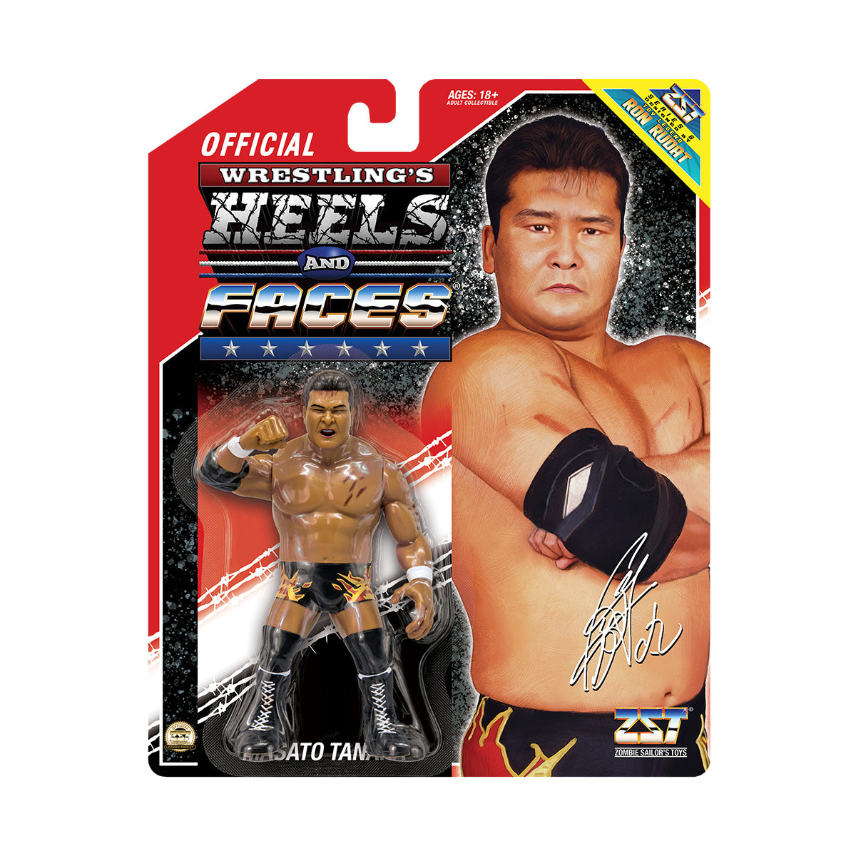 Zombie Sailor Wrestling's Heels & Faces Series 6 - Masato Tanaka *PREORDER NOVEMBER 2026*