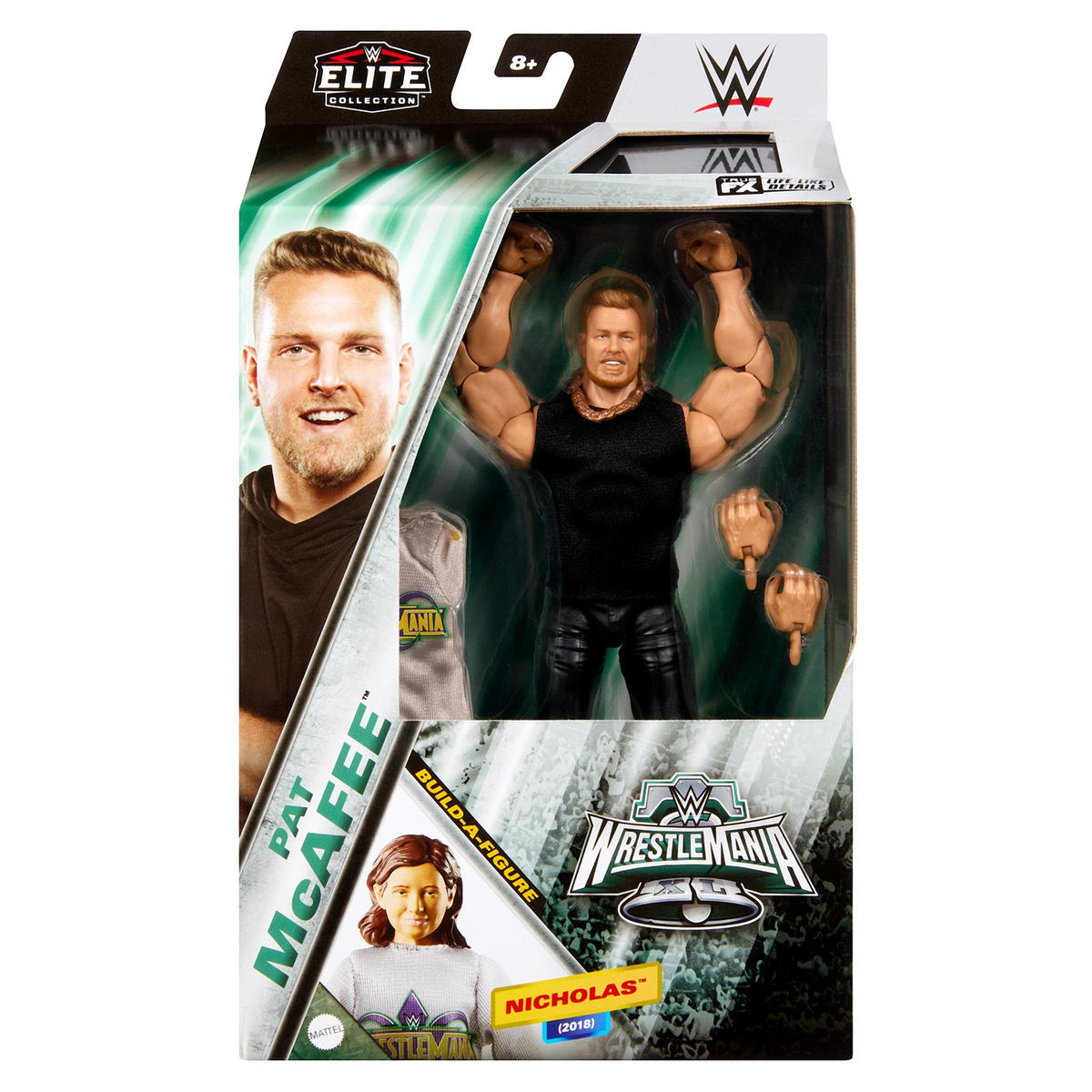 WWE Elite WrestleMania 40 - Pat McAfee (Build Nicholas)