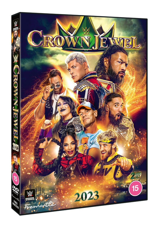 DVD WWE Crown Jewel 2023 (2 Dischi)