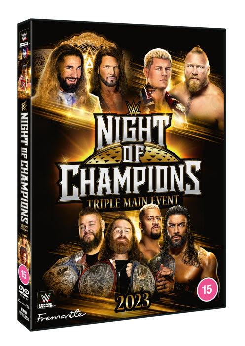 DVD WWE Night of Champions 2023