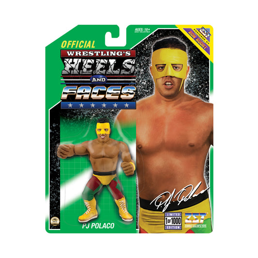Retro Zombie Sailor Wrestling's Heels & Faces Limited Edition 1:1000 - PJ Polaco - Aldo Montoya