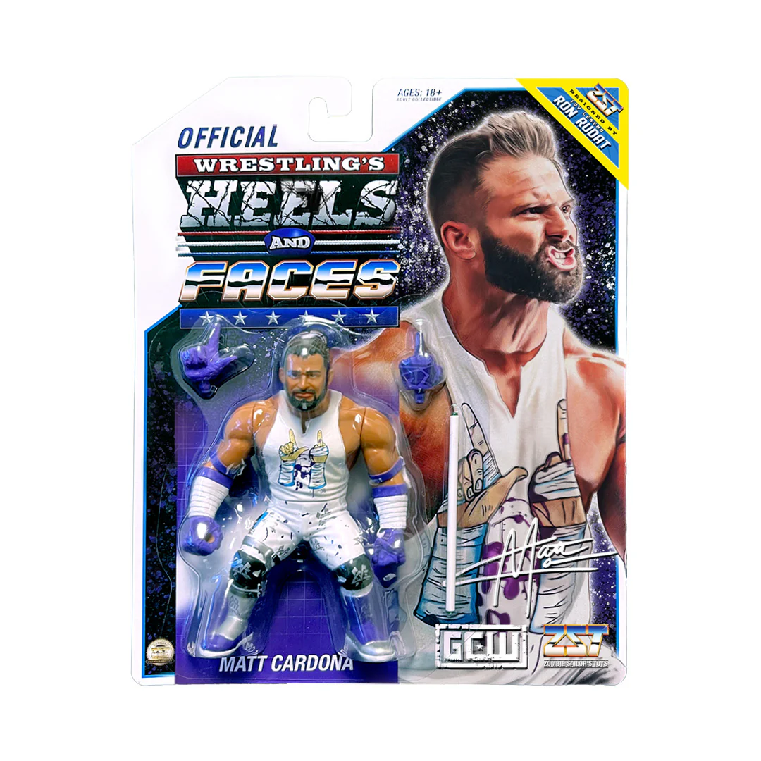 Wrestling's Heels & Faces Limited Edition NYCC 1 of 800 - Matt Cardona