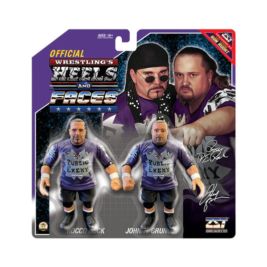 Zombie Sailor Wrestling's Heels & Faces Series - Public Enemy (Rocco Rock & Johnny Grunge)