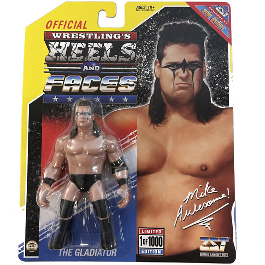 Zombie Sailor Wrestling's Heels & Faces Limited Edition (1:1000) 'Gladiator' Mike Awesome