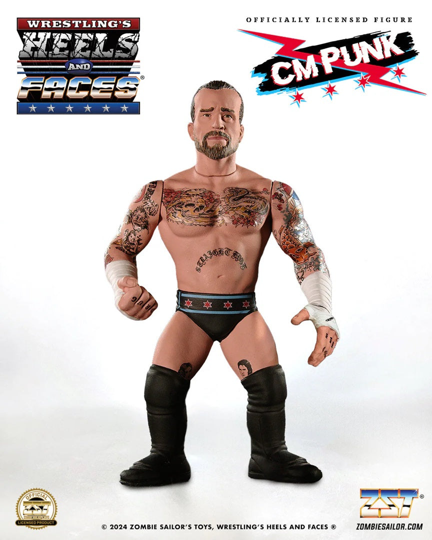 Zombie Sailor Wrestling's Heels & Faces Series - CM Punk & Larry (Bundle)