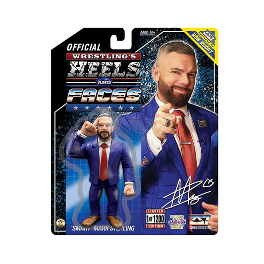 Wrestling's Heels & Faces Limited Edition - Smart Mark Sterling (1 of 1200)