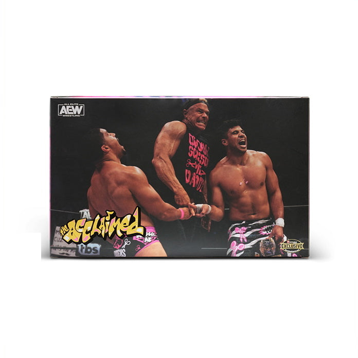 AEW Limited Edition 3-Pack - The Acclaimed - Max Caster + Anthony Bowens + Billy Gunn