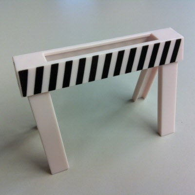 Blocco stradale per Action Figure