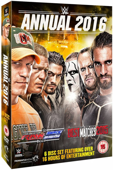 DVD - WWE Annual 2016 (6 DVD)