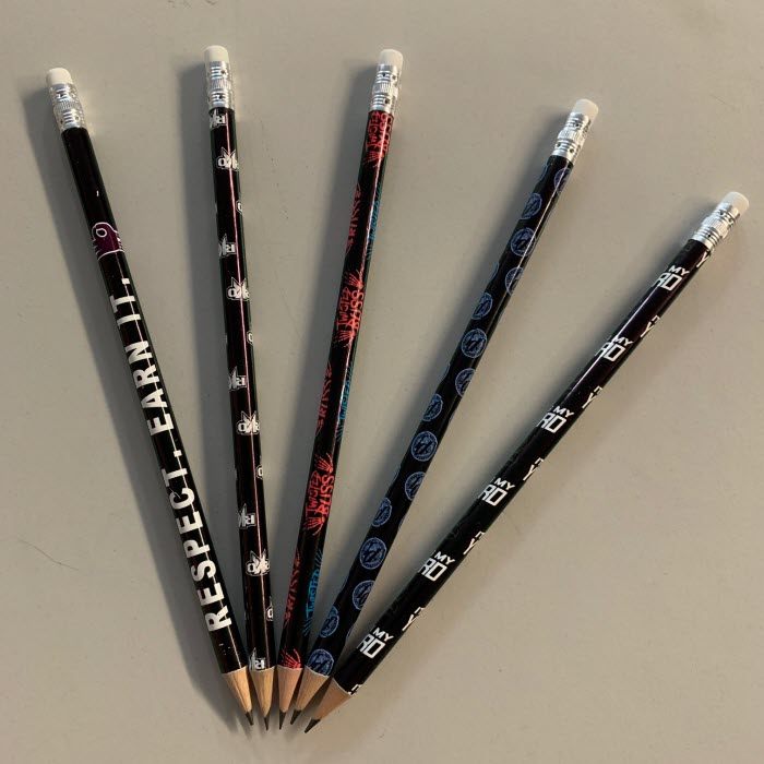WWE Set di 5 matite - Assortimento 3