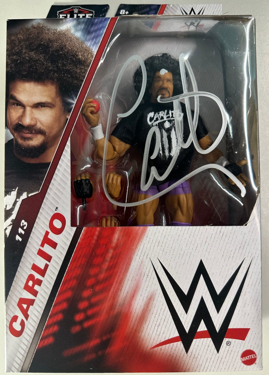 WWE Elite Series 113 - Carlito (Chase Limited Edition) *Autografata / Signed*