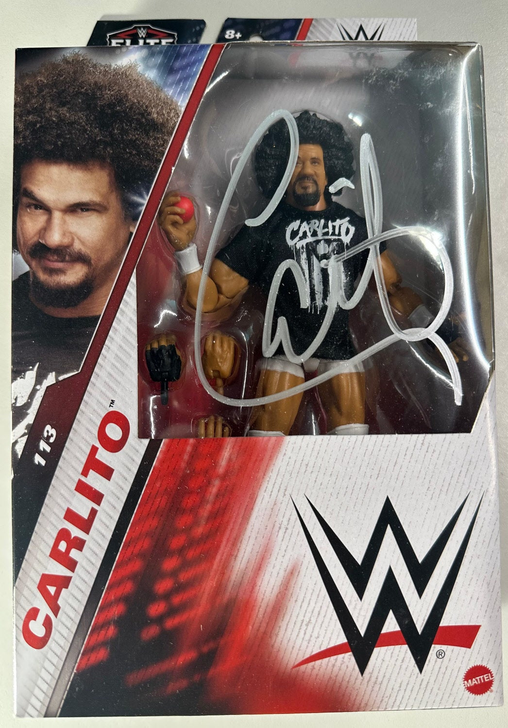 WWE Elite Series 113 - Carlito *Autografata / Signed*