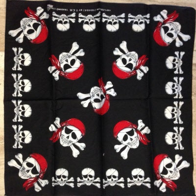 Bandana - Pirate Skulls