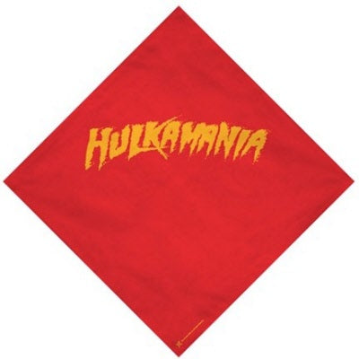 Bandana WWE - Hulk Hogan - Hulkamania Red