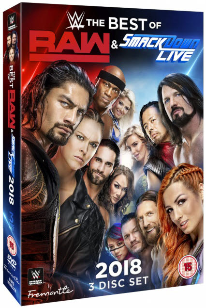 DVD - The Best of Raw & Smackdown 2018 (3 Dischi)