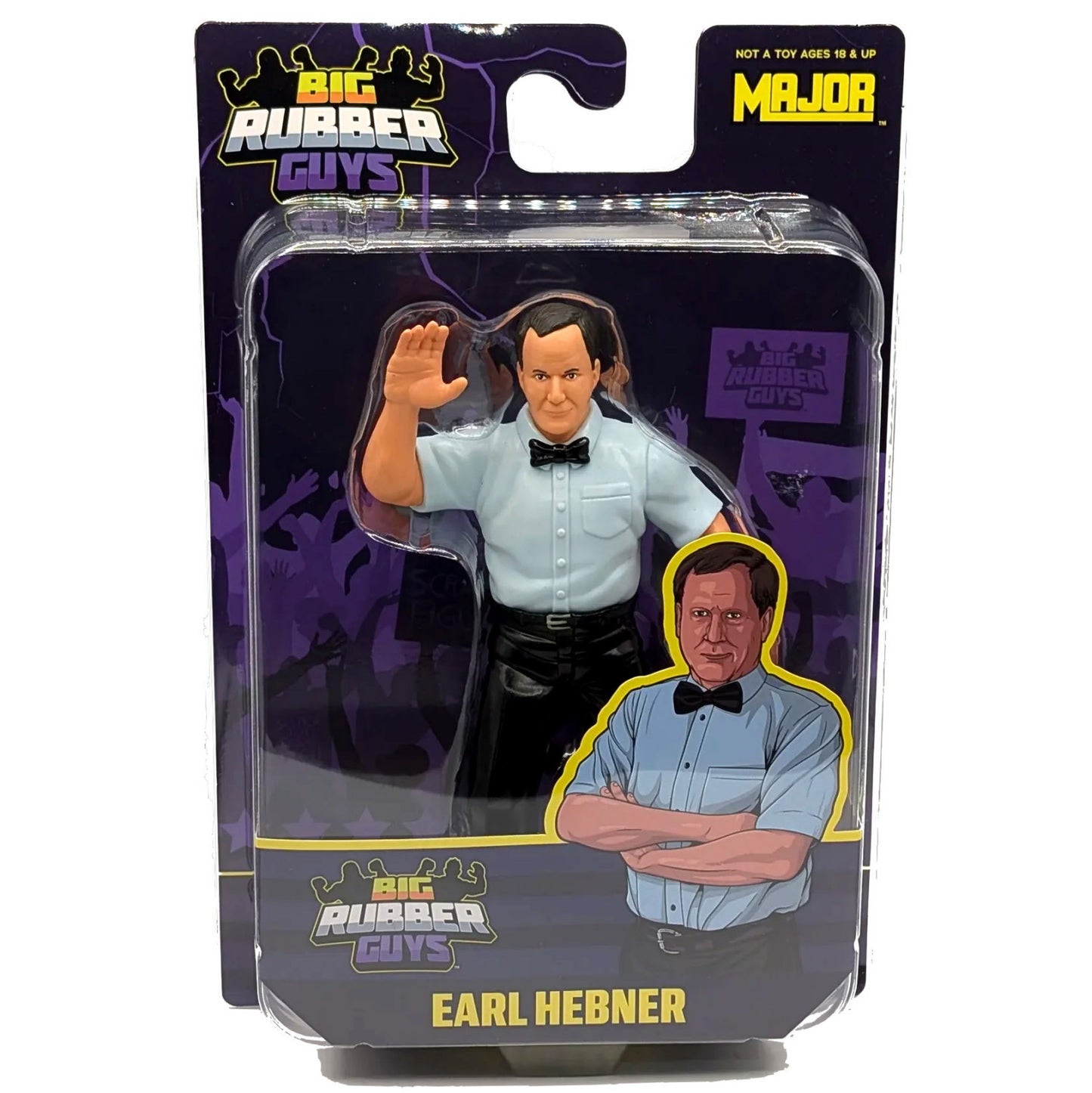 Major Podcast - Big Rubber Limited Edition - Referee Earl Hebner