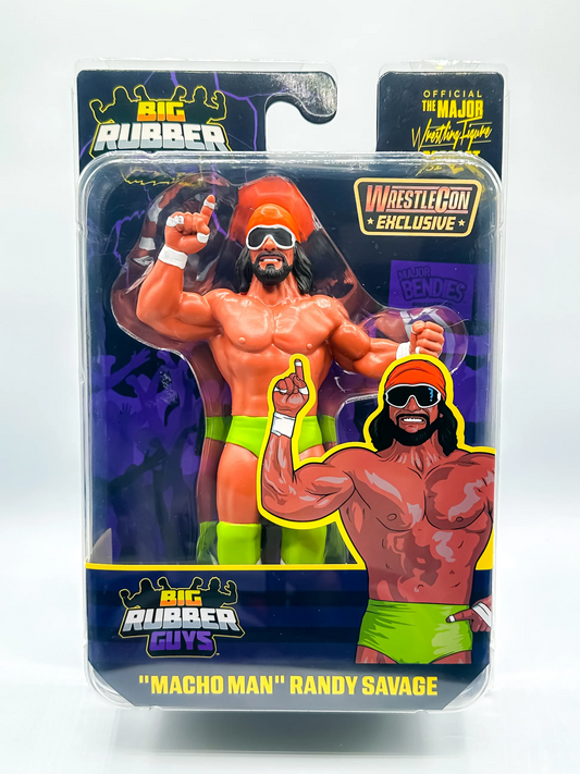 Major Podcast - Big Rubber Series - WrestleCon Limited Edition - Macho Man Randy Savage (Green)