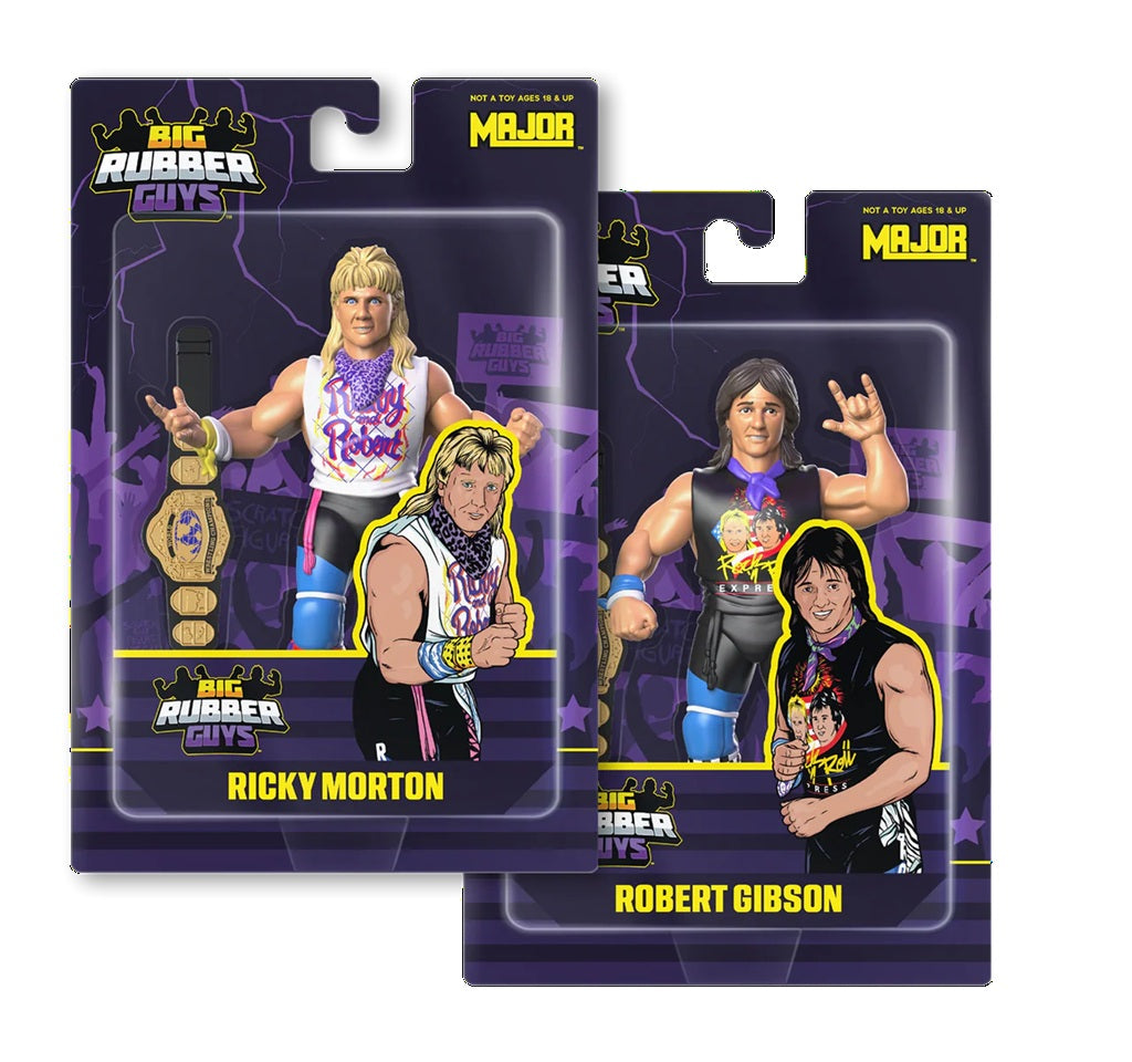 Major Podcast - Big Rubber Series #10 - Rock & Roll Express - Ricky Morton & Robert Gibson