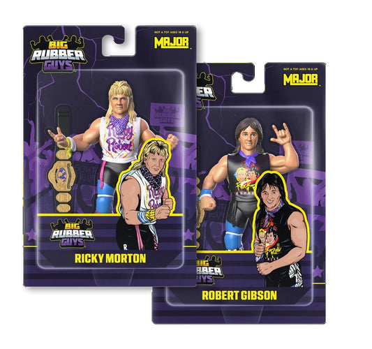 Major Podcast - Big Rubber Series #10 - Rock & Roll Express - Ricky Morton & Robert Gibson
