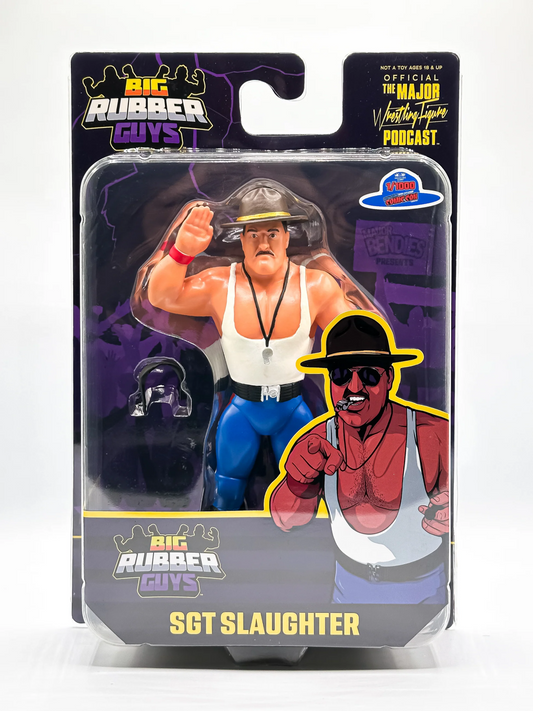 Major Podcast - Big Rubber Series - New York Comic Con Limited Edition - Sgt. Slaughter (1:1000)