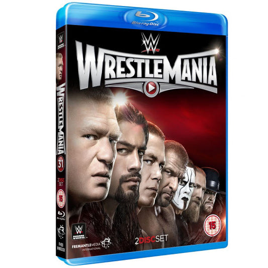 Blu Ray - WrestleMania 31 (2 Dischi) (Pari al nuovo)