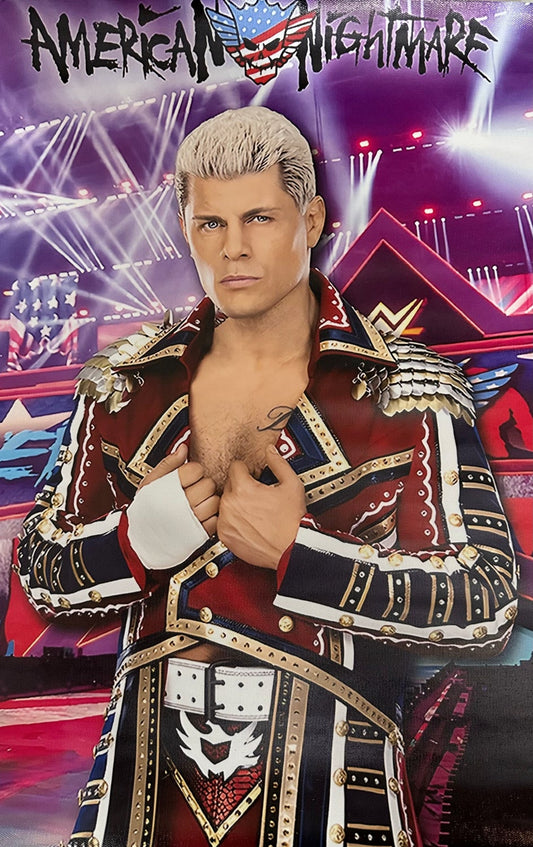 Poster su tela (30x45cm) - Cody Rhodes (American Nightmare)