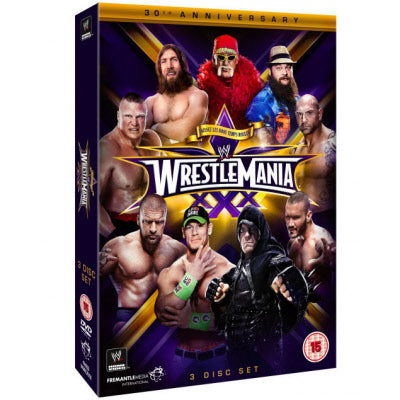 DVD WrestleMania XXX (3 DVD)
