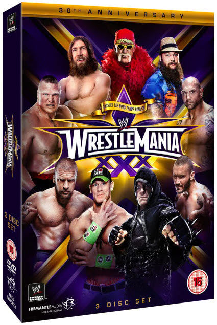 DVD WrestleMania XXX (3 DVD) (Usato in ottime condizioni)