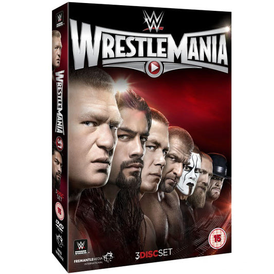 DVD - WrestleMania 31 (3 DVD)