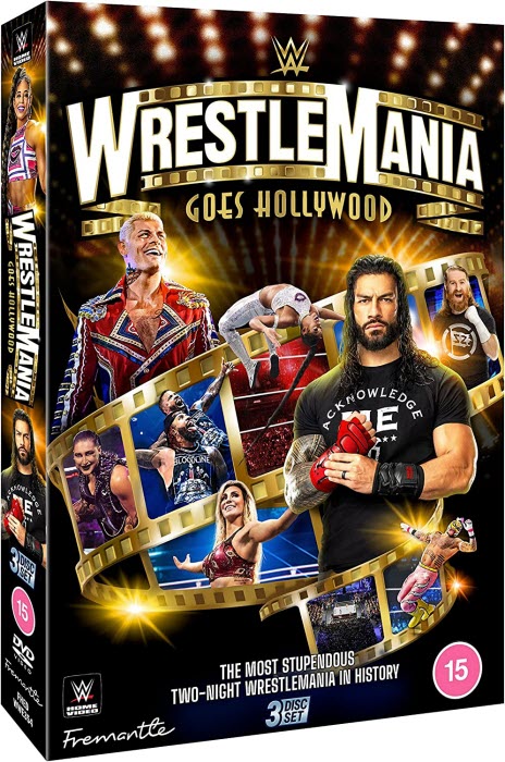 DVD WWE WrestleMania 39 (3 Dischi)