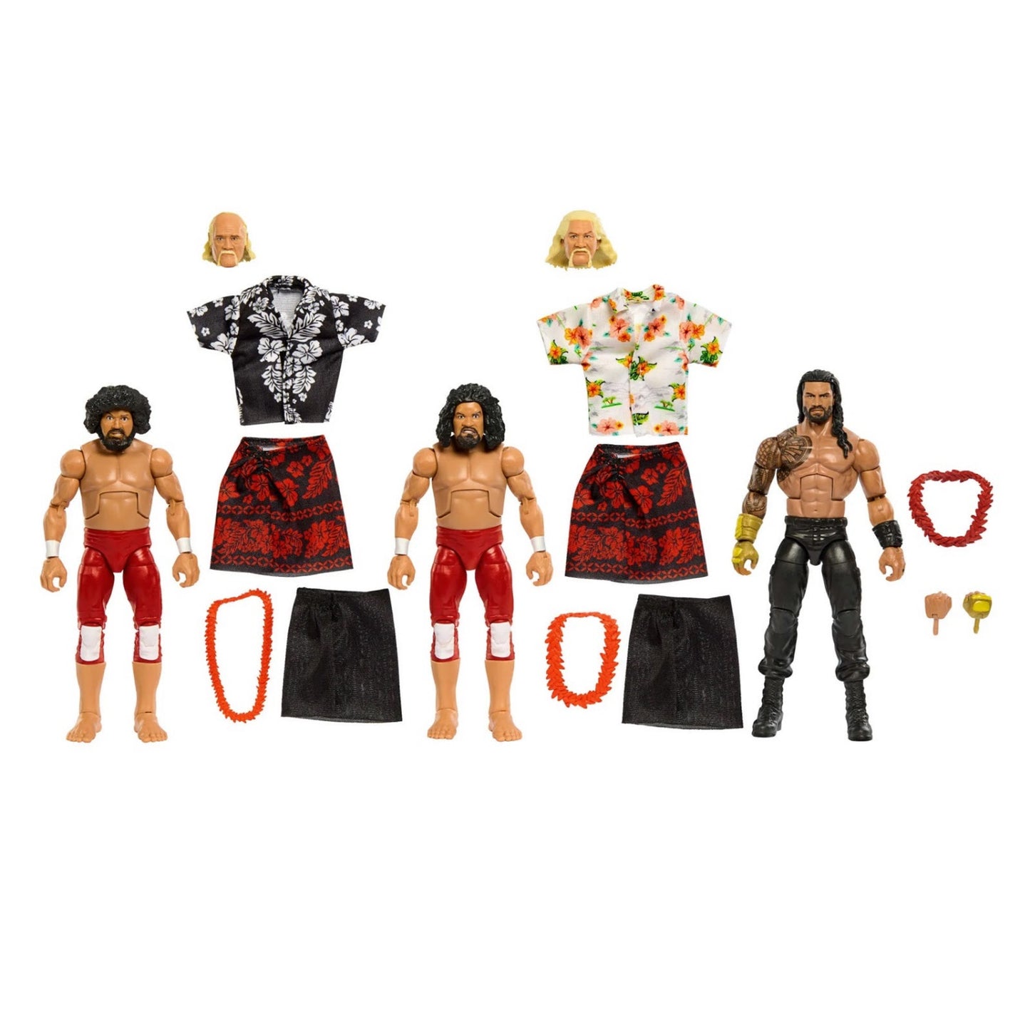 WWE Walmart Limited Edition 3-Pack - The Samoan Dynasty - Roman Reings + Afa + Sika