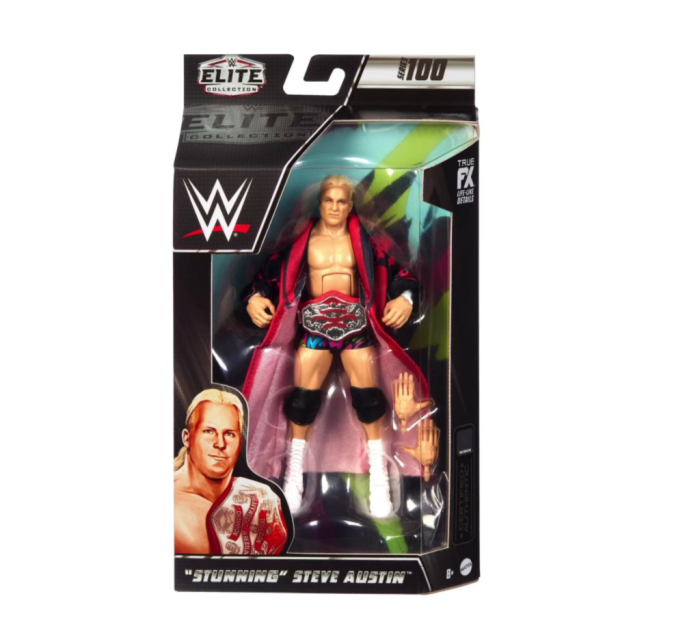WWE Elite Series 100 - Stunning Steve Austin *DMG*