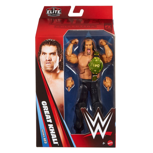 WWE Elite Series 123 - Great Khali (con cintura World Heavyweight)