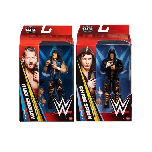 WWE Elite Series 124 - Motor City Machine Guns - Alex Shelley & Chris Sabin
