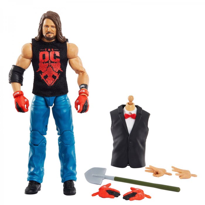 WWE Elite WrestleMania 38 - AJ Styles (Build Vince McMahon)