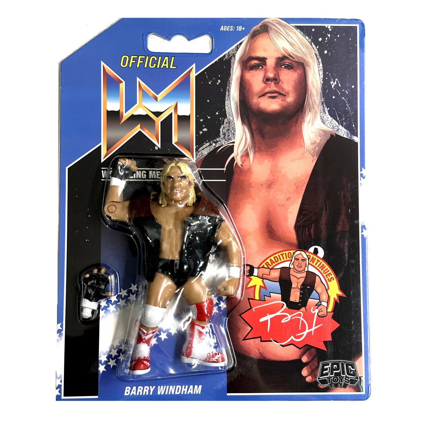 Epic Toys Retro Wrestling Megastars Series #4 - Barry Windham