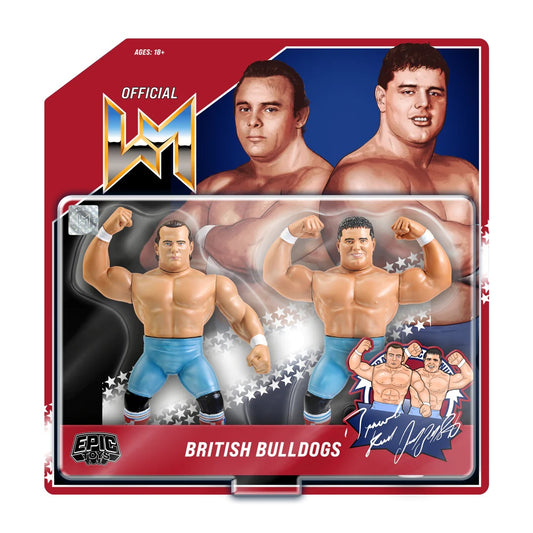 Wrestling Megastars Tag Team - The British Bulldogs