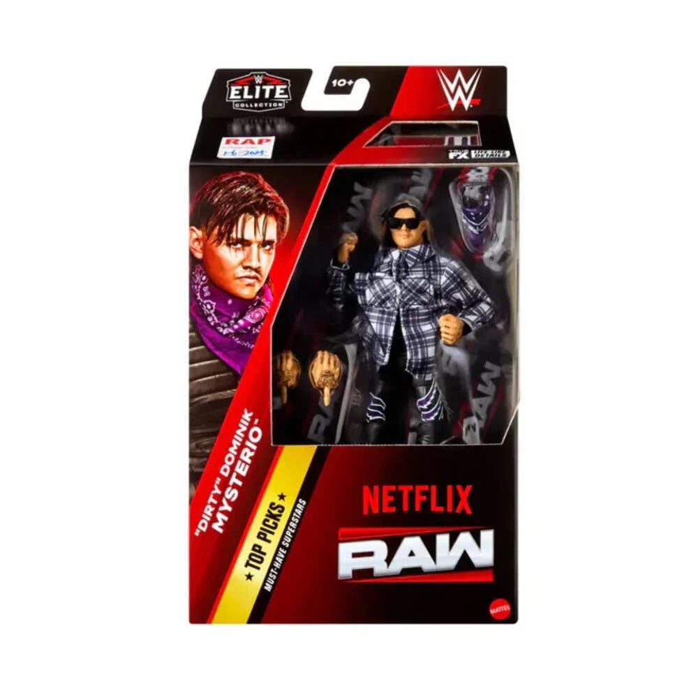 WWE Elite Top Picks 2025 Wave 3 - Dominik Mysterio (Netflix Packaging)