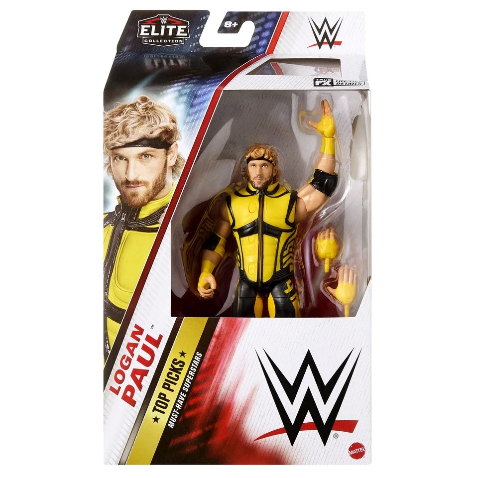 WWE Elite Top Picks 2025 Wave 2 - Logan Paul (Standard Packaging) *DMG*
