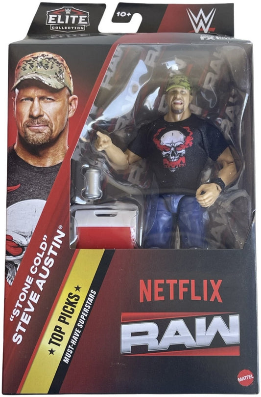 WWE Elite Top Picks 2025 Wave 2 - Stone Cold Steve Austin (Netflix Packaging)