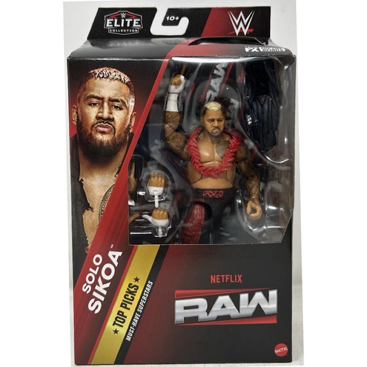 WWE Elite Top Picks 2025 Wave 4 - Solo Sikoa (Netflix Packaging)