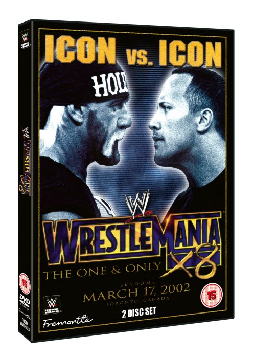 DVD WWE WrestleMania 18 X-8 (2 Dischi)