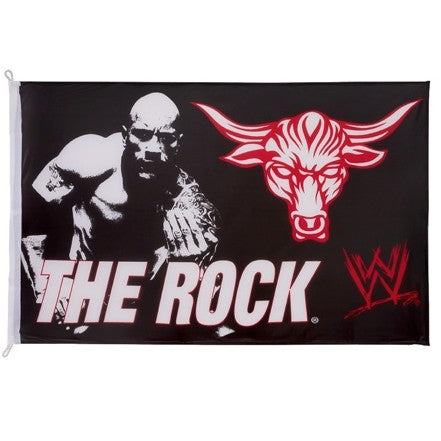 WWE Bandiera in tessuto - The Rock (105x70cm)