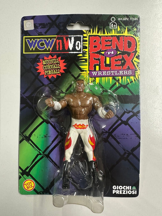 WCW/nWo Bend and Flex Action Figure (Giochi Preziosi) - Booker T