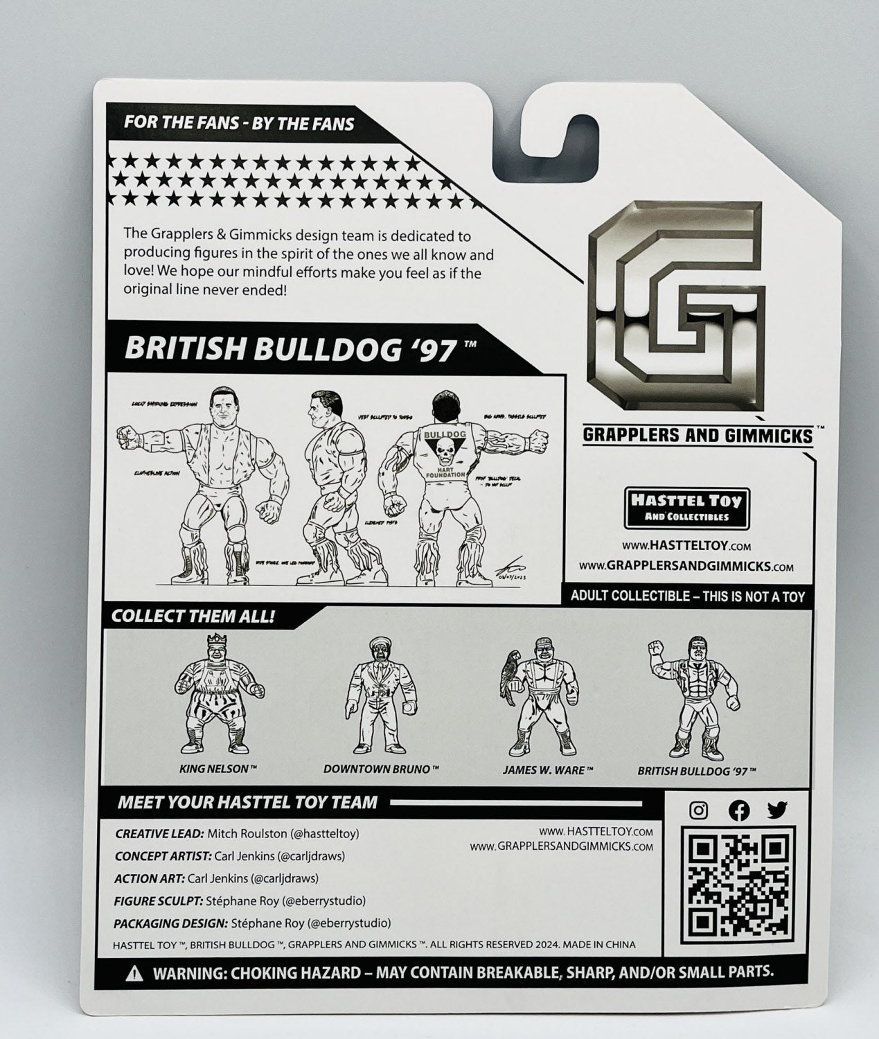 Grappler & Gimmicks - The British Bulldog (1997 Hart Foundation)