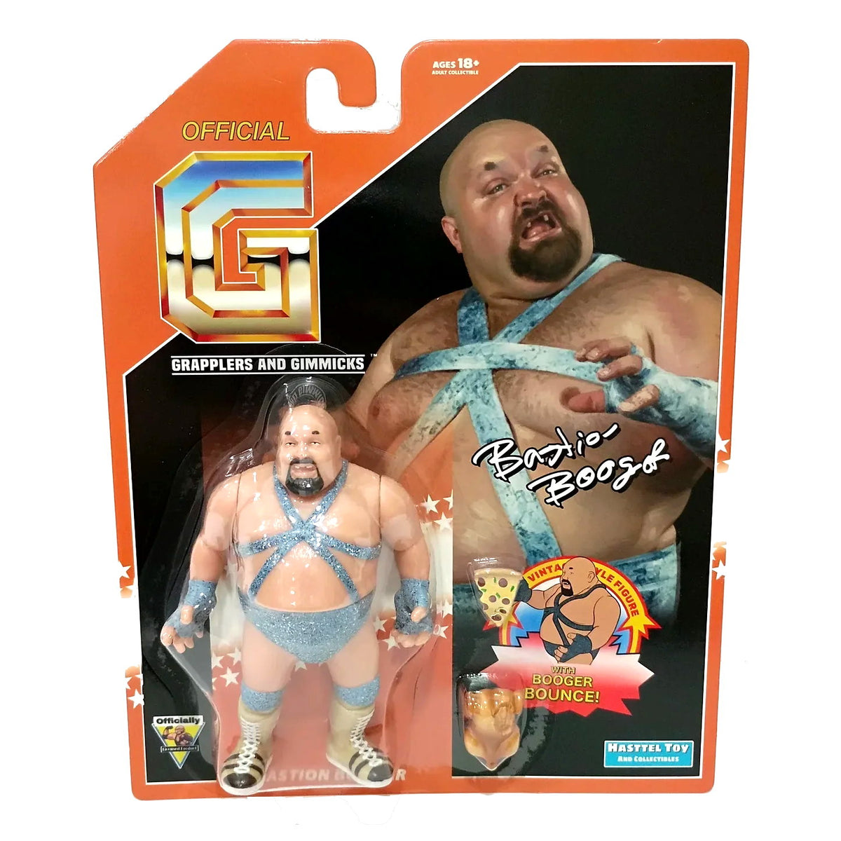 Retro Hasttel Grapplers & Gimmicks - Bastion Booger - Mike Shaw