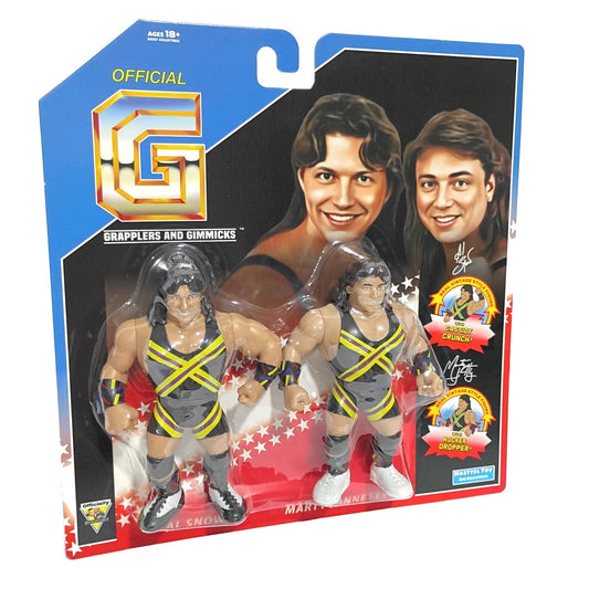 Hasttel Grapplers & Gimmicks - The New Rockers - Marty Jannetty & Al Snow Leif Cassidy *DMG*